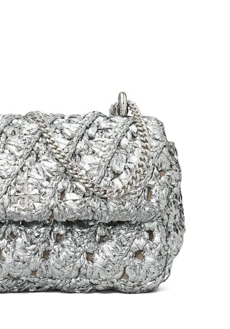 Silver kira mini shoulder bag tory burch - women TORY BURCH | 169112040
